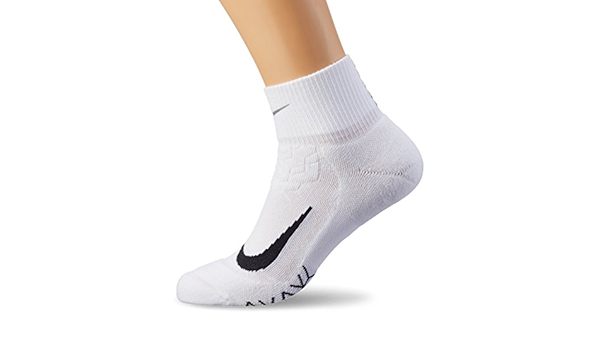 nike elite cushion quarter running socks
