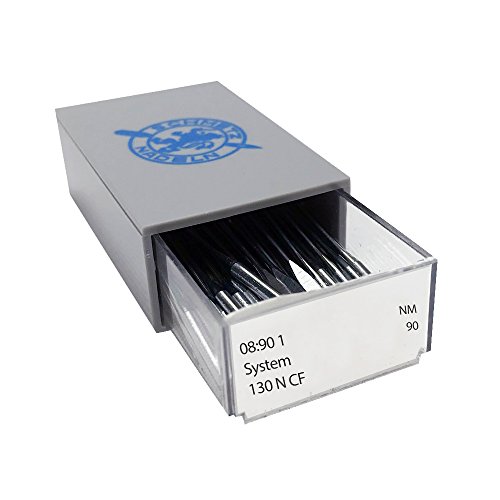 SCHMETZ Chrome Topstitch Household Sewing Machine Needles, Size 90/14, Bulk