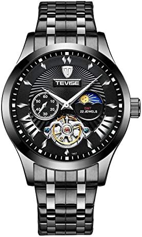 FENKOO Cool Bracelet Watch TEVISE Automatic tourbillon Mechanical Watch Men's Fashion Watch Male