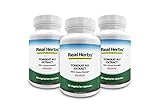 30% Off 3 Bottles of Real Herbs Tongkat Ali 200 to 1 Extract - Natural Testosterone Booster - Also Known As Longjack or Eurycoma Longifolia - 400mg x 150 Vegetarian Capsules of Root Powder