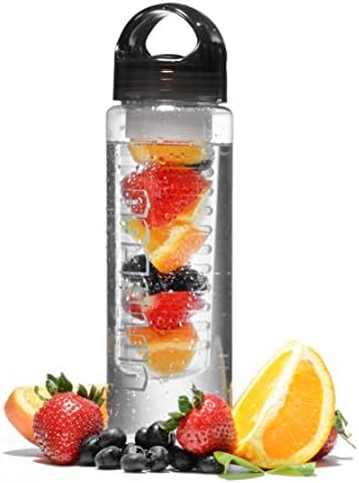 OnTheGo Infusion Water Bottle | Create Your Own Fruit Infused Water Drink Or Beverage in this 24Oz BPA Free Tritan Plastic Water Bottle.