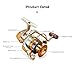 X-CAT Nacatin Spinning Fishing Reel,12 Ball Bearings Light and Smooth,1000 to 7000 Series,Left/Right Interchangeable Spinning Reels Saltwater Freshwater Fishing 5.5:1 (EF Series, 2000)