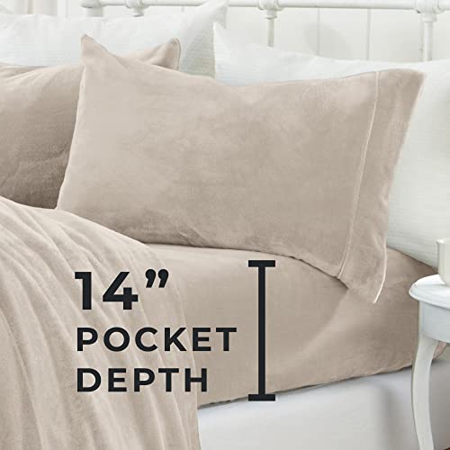 Extra Soft Velvet Plush Printed Sheet Set Deluxe Microplush Non