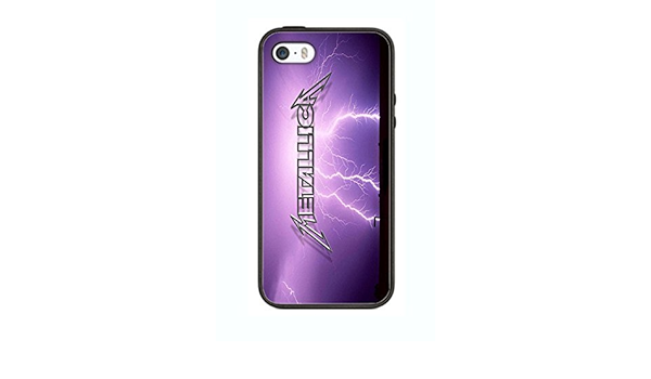 Amazon Com Metallica Design Case For Iphone 5 5s Silicone Cover Case Me07 Cell Phones Accessories