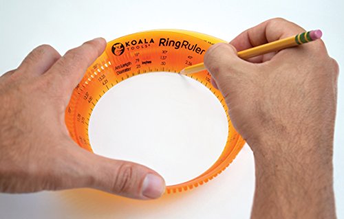 KOALA TOOLS | Ring Ruler 360 - Circle Stencil & Templates Tool | 3"- 6" Adjustable Diameter - Geometric Tool for Drawing Circles - Thumbnail 3