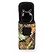 USA Gear Sunglasses and Eyeglasses Case - Clip On Sunglasses Case Fits Designer Glasses & Shades - Black
