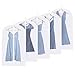 FU GLOBAL Easy Organize Travel Cloth Bag, Set of 5 Units Clear Zipped Suit Bags Zipper Garment Clothes Covers - 40 Inches Long primary