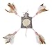 Petlinks Cutie Mouse Feathered Crinkle Cat Toy - Randomly Selected Color, One Size