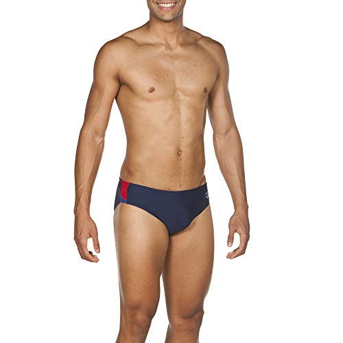 arena Herren Badehose Slip Ren (Schnelltrocknend, UV-Schutz UPF 50+, Kordelzug, Chlor-/Salzwasserbeständig) – Bild 3