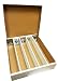(1) SUPER Monster 5-Row Storage Box Holds 5,000 trading cards by MAX PRO 5000ct HALF LID - For Baseball, Football, Hockey, Soccer Cards