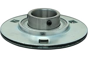 MAPLE ACE SBPF207-22 Pressed Steel Housing Round Flanged 3-Bolt with Insert Bearing 1-3/8" SB207-22