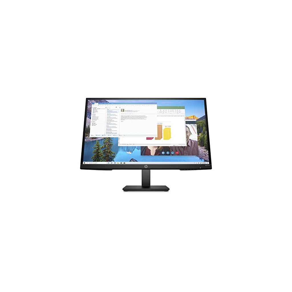 HP M27ha FHD MonitorFull HD Monitor(1920 x 1080p) IPS Panel and Built