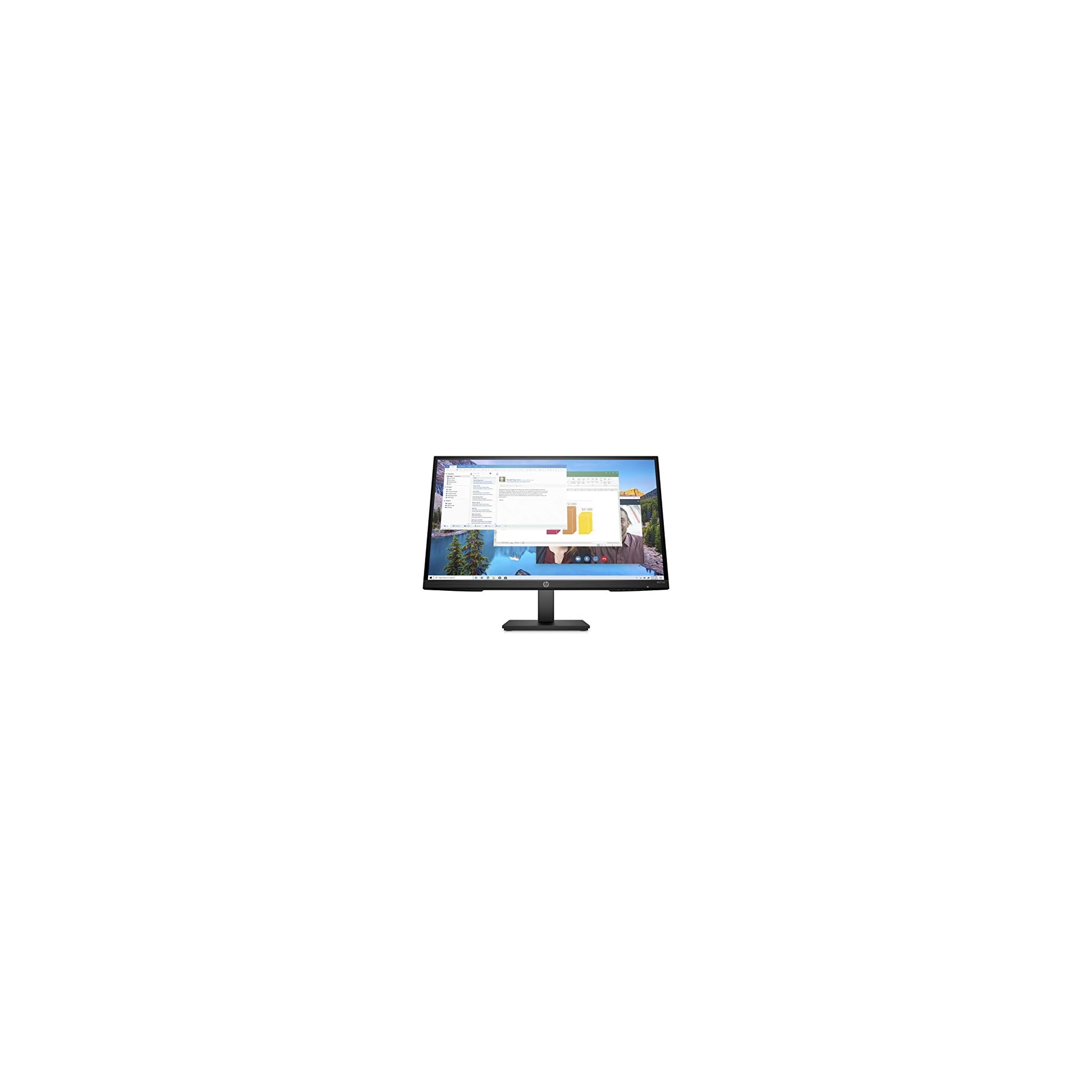 HP M27ha FHD MonitorFull HD Monitor(1920 x 1080p) IPS Panel and Builtin AudioVESA Compatible