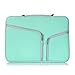 Ivencase 13-Inch Neoprene Laptop Sleeve with Zipper & Built-in 2 Pockets, Hot teal