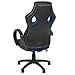 Best Choice Products Executive Racing Office Chair PU Leather Swivel Computer Desk Seat High-Back Blue