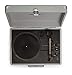 Crosley Cruiser Deluxe Bluetooth Enabled Portable 3 Speed Turntable, Cool Greythumb 3
