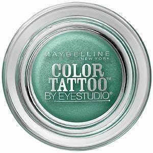Maybelline Color Tattoo Eyeshadow Edgy Emerald (Pack of 2)