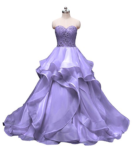 Heimo Womens Beaded Evening Party Ball Gowns Ruffled Sequined