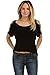 2LUV Women's Long Sleeve Criss Cross Drape Front Top