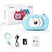 hyleton Kids Digital Camera for Boys Girls Gift, Dual Lens 1080P 12MP FHD Child Toy Camera Camcorder with Zoom Function &16GB SD Card for Age 3-10
