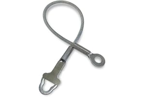 QUAD LOGIC Tailgate Cable – Replacement for Polaris Ranger 400 500 570 800 (2010–2015) – Stainless Steel with PVC Coating – Replaces 7081636