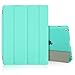 Besdata Ultra Slim Lightweight Smart Stand Cover & Translucent Back Case for Apple iPad 2/iPad 3/iPad 4 Bundle with Auto Wake/Sleep + Screen Protector, Cleaning Cloth & Stylus, Mint Green