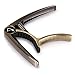 Donner DC-2 Guitar Capo for Electric and Acoustic Guitars Ukulele Capo, One Handed Trigger Capo Cinnamon