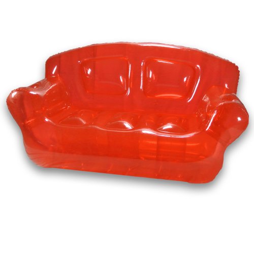 Inflatable Bubble Couch, Real Red