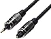 Amazon Basics Optical Toslink to Mini Toslink Jack Digital Audio Cable - 3 feet