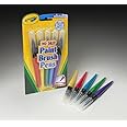 Crayola LLC : Paint Brush Pens, Washable, Nontoxic, 5/PK, Assorted -:- Sold as 2 Packs of - 5 - / - Total of 10 Each