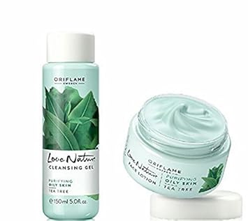 love nature cleansing gel tea tree