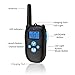 ALZN Remote Controlled Dog Training Collar, 330 Yards Rechargeable and Waterproof IP67 Dog Shock Collar with Beep, Vibration and Shock Electronic Collar Dogs (Black)