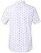 SSLR Men's Printed Regular-Fit 100% Cotton Short Sleeve Casual Shirts (Medium, White (HH067))