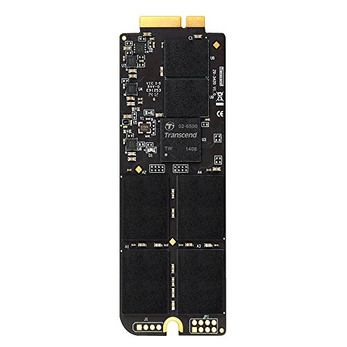 Transcend 480GB JetDrive 725 SATAIII 6Gb/s Solid State Drive Update Kit for MacBook Pro 15" with Retina Display, Mid 2012 - Early 2013 (TS480GJDM725)