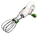 Curious Chef Kids Cookware - Hand Mixer I Real Utensils, Dishwasher Safe Beaters I Ergonomic Easy-Turn Design I Easy-Clean Detachable Beaters