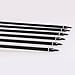 Huntingdoor 32-inch Carbon Arrows with 4-inch Feather Fletching Replaceable Points Hunting Arrows Targeting Arrows Spine 400 for Recurve Bow Longbow Hunting Bow(Pack of 6) (Pink)