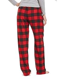 Pantalones de franela para dama, 100% algodón, supersuaves, diseño de pijama, M, F1505