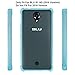 BLU R1 HD CASE with Enhanced Corner Protection, [2 PACK] Shalwinn Transparent Shockproof TPU Cover Case For BLU R1 HD (2016) [DO NOT FIT 2018 Version] (Blue+Clear)