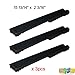 bbq factory Replacement Cast-Iron Grill Pipe Burner JBX601 (3-pack) Select Gas Grill Models By Lowe's (Jenn-Air), Charbroil, The Source, Jenn Air, and Others