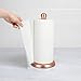 Umbra Tug Modern Paper Towel Holder, Free Standing, Copper