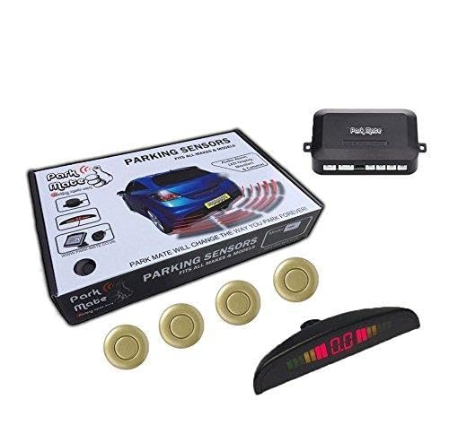 Saab 9-3 Park Mate PM200 Gold Rear Reversing Parking Sensors LED Display