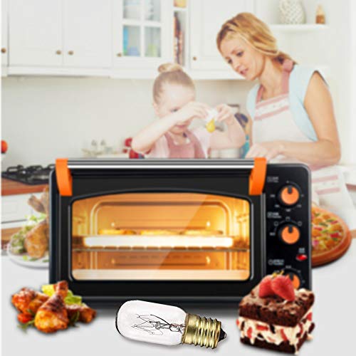 Microwave Light Bulb, Over Stove Appliance Replacement 40W Incandescent