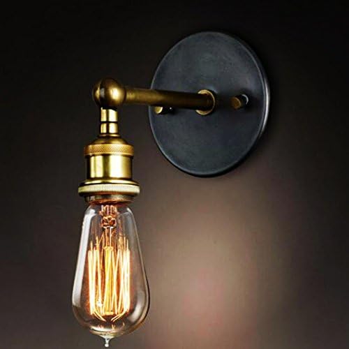 Antique Wall Light Fixture,JoyStreet Vintage Rustic Wall Sconce Adjustable Industrial Loft Lighting E27 Base(Without Bulb)
