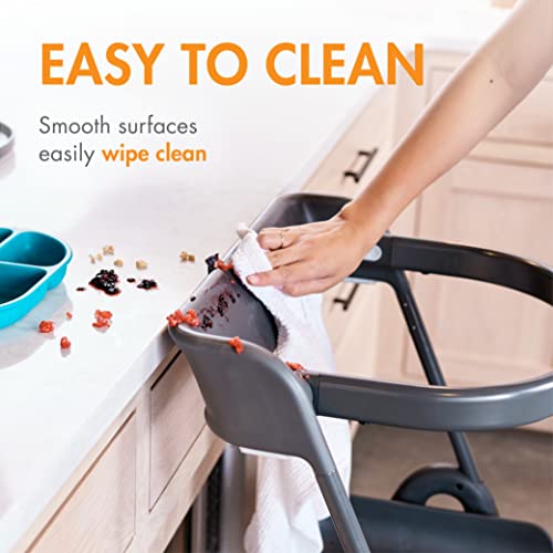 Boon PIVOT Toddler Tower Folding Step Stool for Kids 21.75 L x 22.