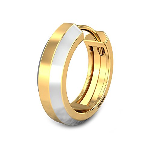 22k (916) Yellow Gold Carter Stud Earrings for Men