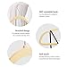 HOUSE DAY Velvet Hangers 50 Pack Beige, Space Saving Non-Slip Velvet Hangers- Heavy Duty Clothes Hangers