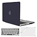 PUREBOX Soft-Touch Plastic Hard Case Cover for Macbook Pro 13 inch with Retina display NO CD-Rom (Model: A1502 A1425, Version 2015 2014 2013 2012) with Keyboard Cover and Screen Protector, Black