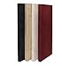 ATS Acoustic Panel 24x48x2 Inches, Square Edge, in Wine Microsuede
