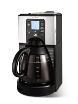 Mr. Coffee FTX41-RB 12-Cup Programmable Coffeemaker, Stainless Steel