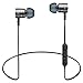 BFOX Bluetooth Headphones, Sport Bluetooth Earbuds Wireless Bluetooth Headsets Noise Cancelling Earphones with Magnetic Attraction (Light black)